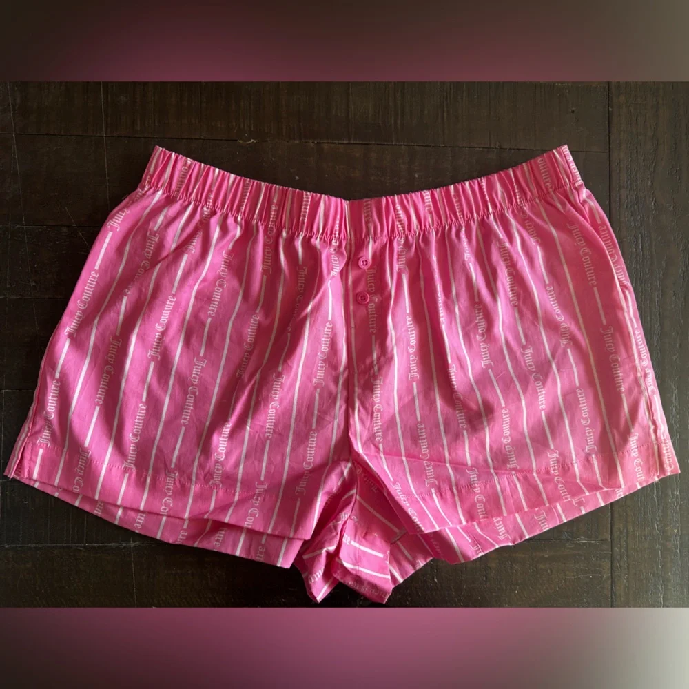 NWT(2)Juicy Couture Women’s boxers . One has JUICY print back - Picture 4 of 7